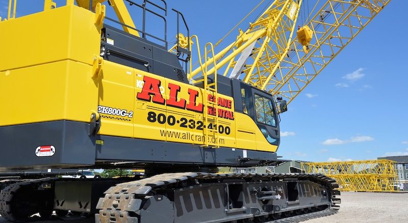 ALL Buys Eight-Crane Package from Kobelco PR Image 1.7.19 cf scores