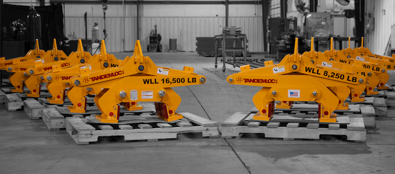 concrete-barrier-wall-grab-Tandemloc equipment excavating