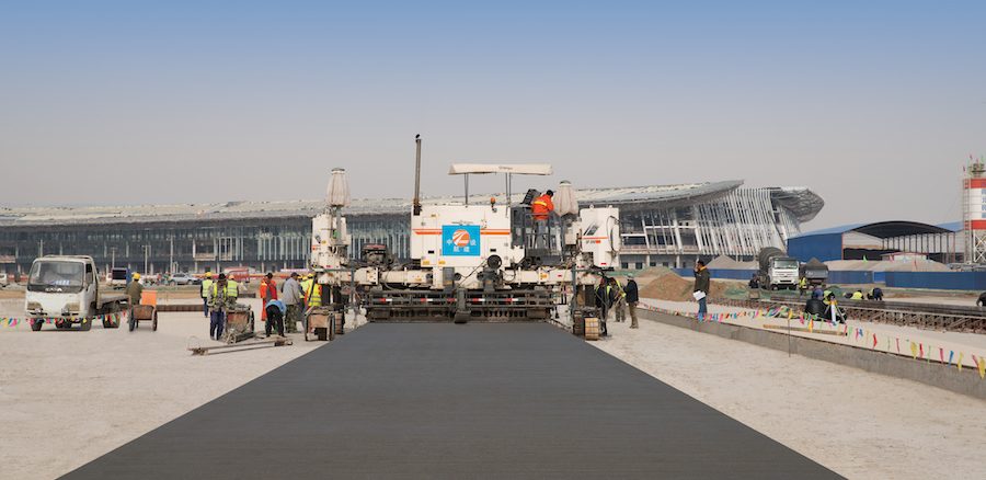 Beijing-airport-Wirtgen heavy cranes insurance