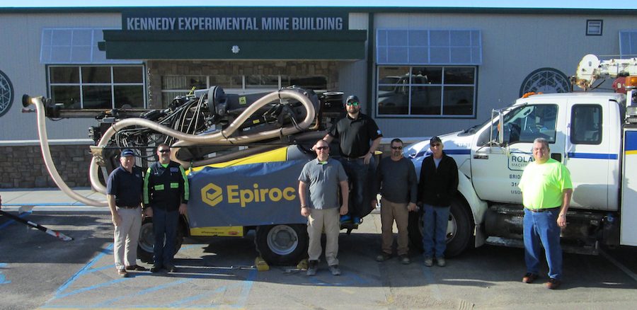 Epiroc-donation-1 excavation techniques