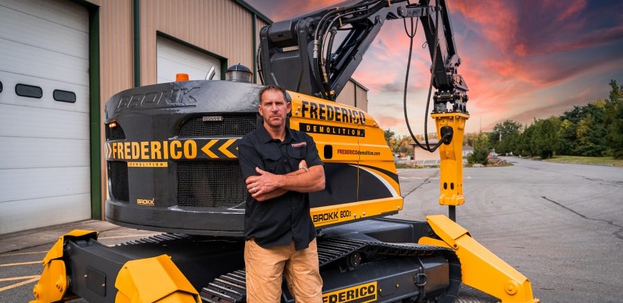 Frederico-Demolition-Brokk-USA-800S-North-America-1 Demolition Company Operates North America’s Largest Brokk