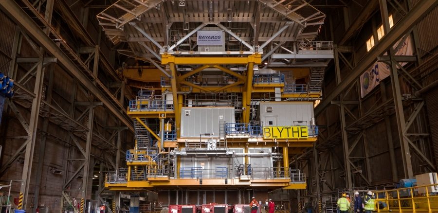 Mammoet-SPMTs-HVO-fuel-lift-Blythe-topside-1 Mammoet and Scheuerle jointly launched the first SPMT