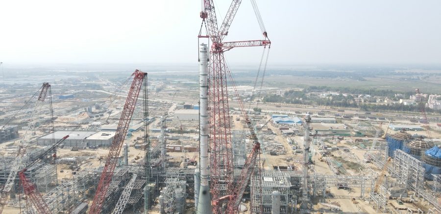 PT 50 Ring Crane Shortens Refinery Projects Schedule