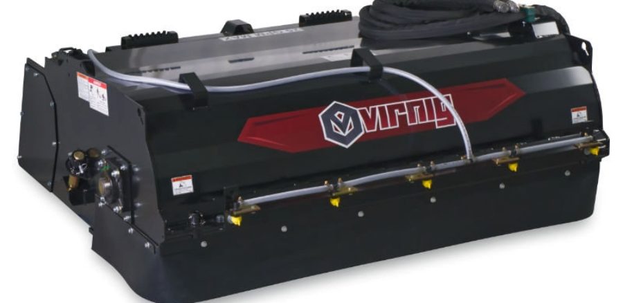 Virnig Introducing New Pick-Up Broom with Internal Water Tank