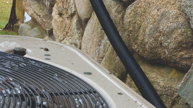 Protective braided sleeving is widely used in construction, forestry, and mining equipment to prevent hose damage in high-movement areas. In many real installations, sleeving shields hydraulic lines from rock chips, heat, and impact hazards. Photo Credit: Techflex®