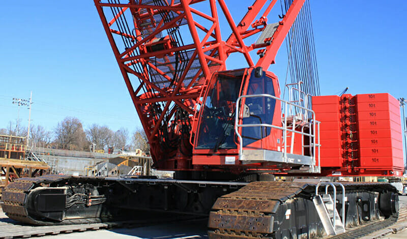 Hidden structural fatigue, like micro-cracks or wear in the boom, ranks among the top risks when purchasing a used crane and can lead to major repair costs down the line. A used crane with missing service records, outdated safety controls, or scarce replacement parts may appear cheap upfront but carry hidden long-term expenses. Photo Credit: Tom Kasner Crane Sales