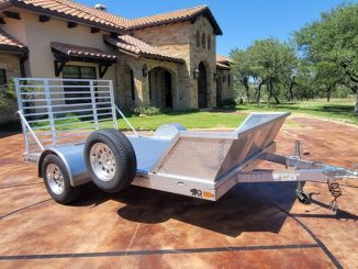 Custom trailer layouts reduce loading and unloading time by keeping equipment organized and easy to access. Landscapers who streamline these steps complete more jobs per day with fewer delays. Photo Credit: Rugged Aluminum Trailers