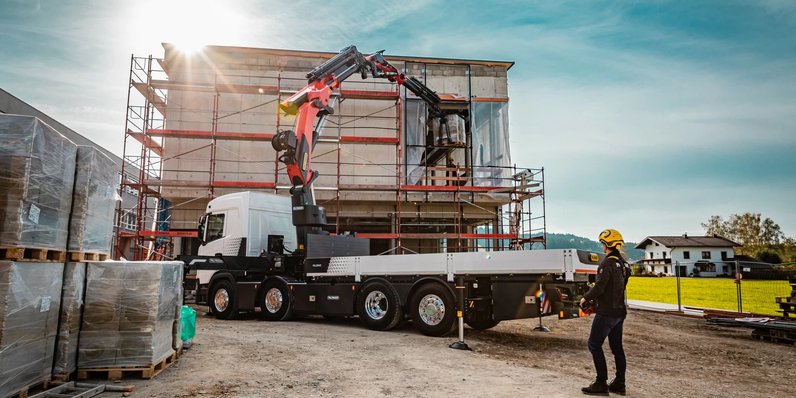 Next-generation cranes now include telematics systems that monitor operation data, maintenance schedules, and load performance in real time. This digital integration enhances safety, reduces downtime, and extends equipment lifespan. Photo Credit: PALFINGER AG
