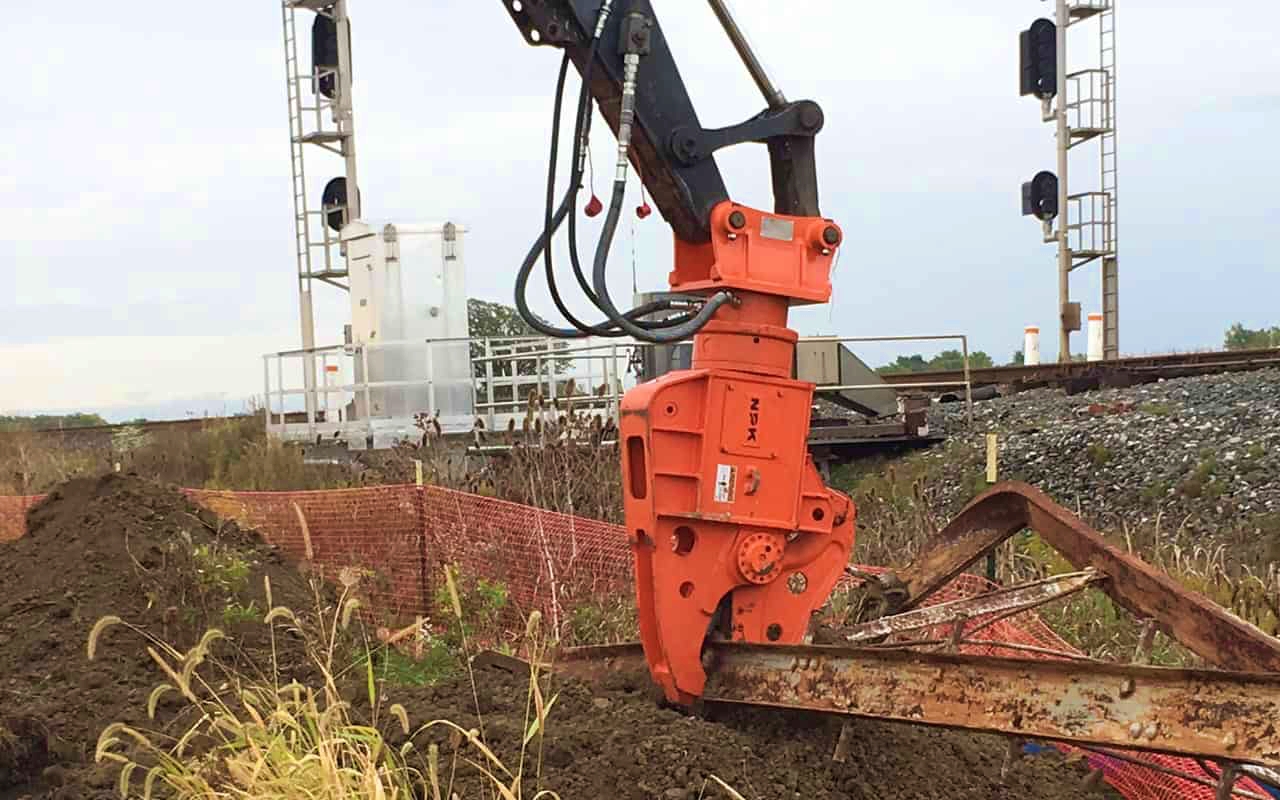 Steel processed with demolition shears is easier to handle and recycle due to cleaner cuts and consistent sizing. This improves material recovery rates and reduces secondary handling on demolition sites. Photo Credit: NPK Construction Equipment, Inc.