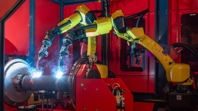 Robotic welding improves consistency and repeatability by removing operator fatigue and variation from the process. It is best suited for high volume production where cycle time, accuracy, and long term cost control are critical. Photo Credit: Fronius International