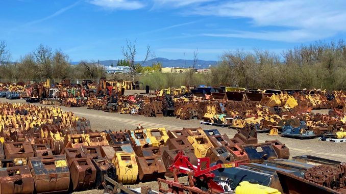 Buying used attachments reduces capital pressure while still giving access to specialized jobsite capabilities. Contractors can respond faster to project demands because inventory is typically available immediately. Photo Credit: Hunt Tractor Equipment & Parts, Inc.