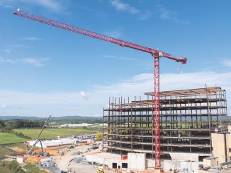 Boom length has a direct impact on a crane’s rated capacity, with longer configurations reducing allowable loads due to leverage forces. This relationship is documented in manufacturer load charts and must be followed to maintain safe lifting conditions. Photo Credit: The Manitowoc Company