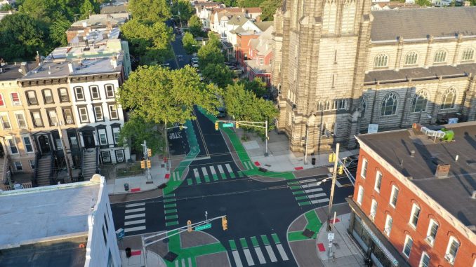 Microtexture provides tire adhesion at the contact surface, while macrotexture helps channel water away to reduce hydroplaning risk. Both surface characteristics are essential for effective friction performance in braking zones. Photo Credit: Pavement Surface Coatings