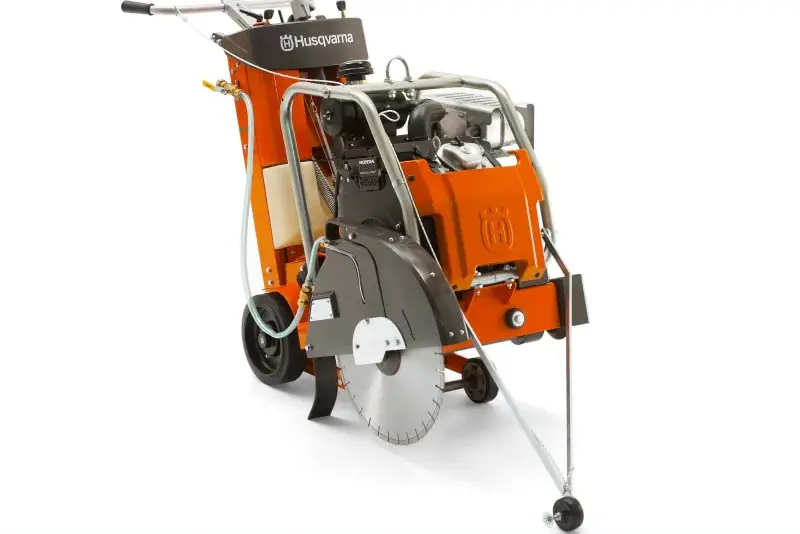 Gas-powered concrete saws are preferred for outdoor jobs due to higher power and mobility, while electric models are commonly used indoors to reduce emissions. Choosing the right power source depends on jobsite conditions and project requirements. Photo Credit: Concrete Tools Direct