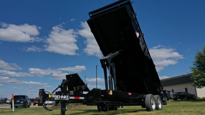 Behnke dump trailer
