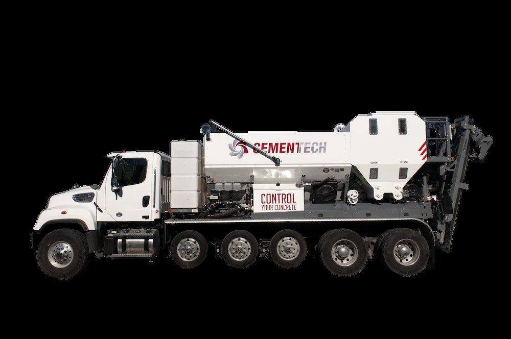 Cemen Tech CD2 volumetric mixer truck shown in a product photograph