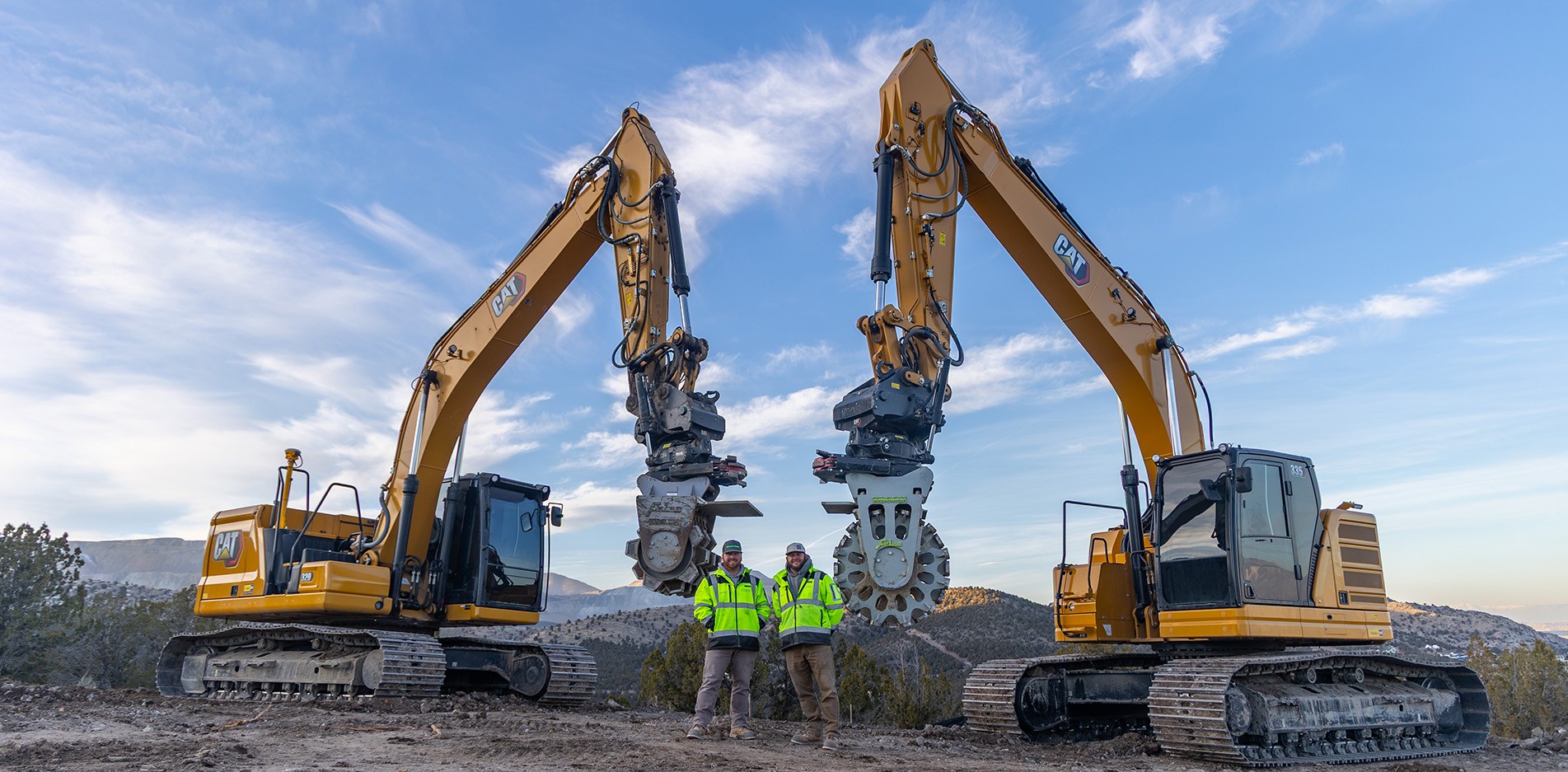 Felco excavator attachments