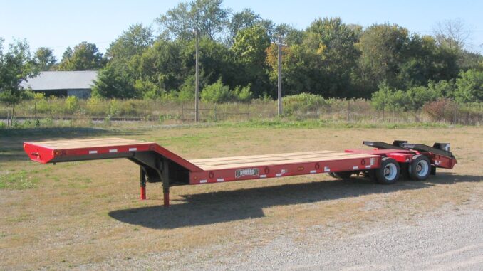 Rogers Brothers lowboy trailer